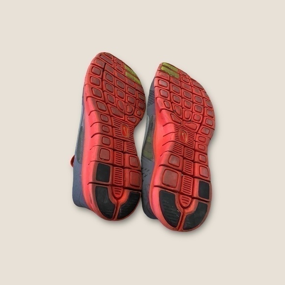 Nike Free Run 3 Running Athletic Sneakers Gray Pink 6.5 Youth - Picture 4 of 6